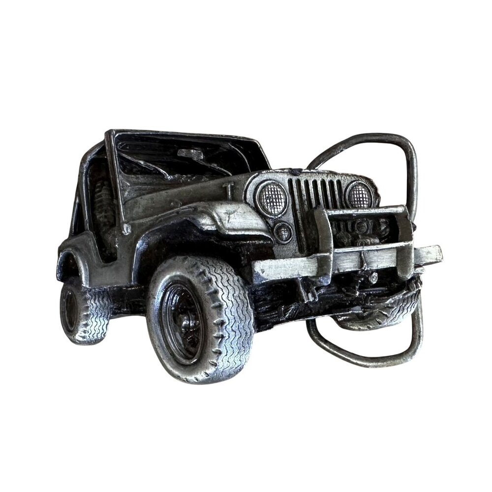 Belt Buckle Jeep JK Two Door Jeep Pewter Offroad 1978 Bergamot